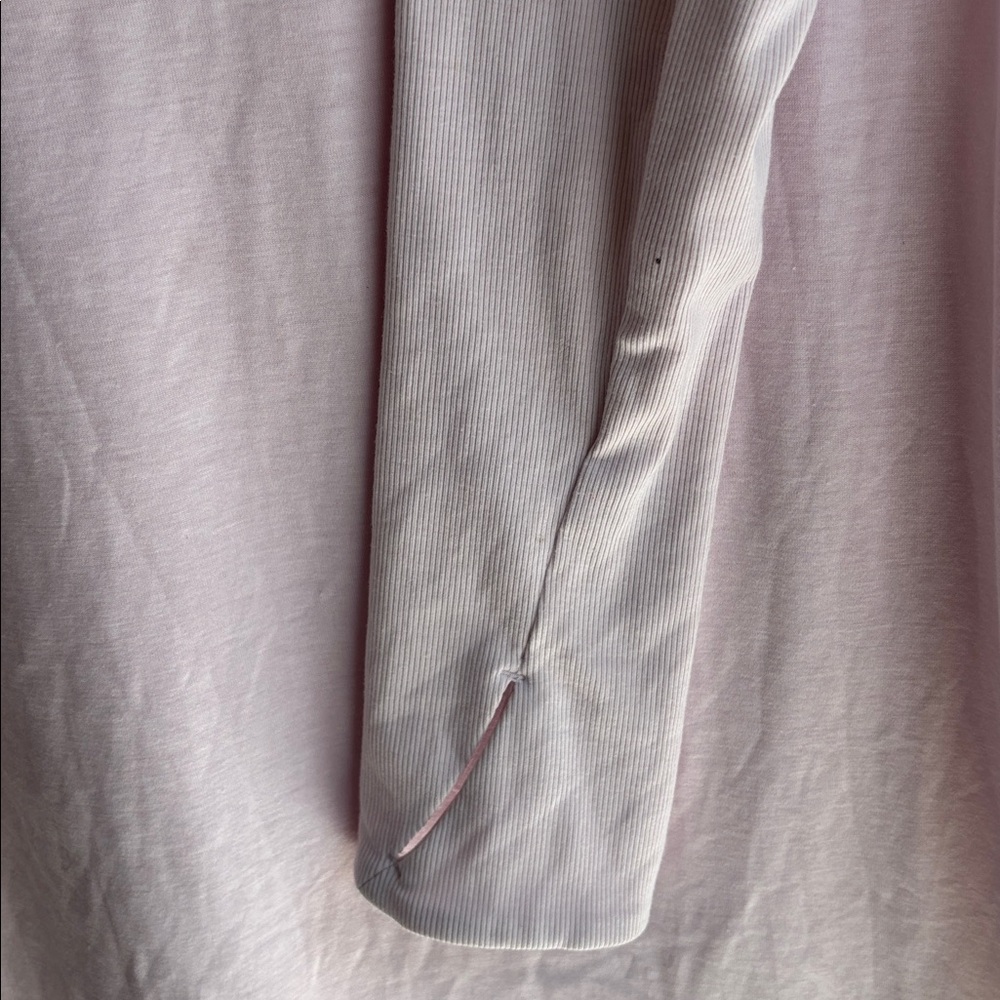 Athleta Lilac Essence Hooded Tunic Activewear Pullover Top M - Picture 6 of 6